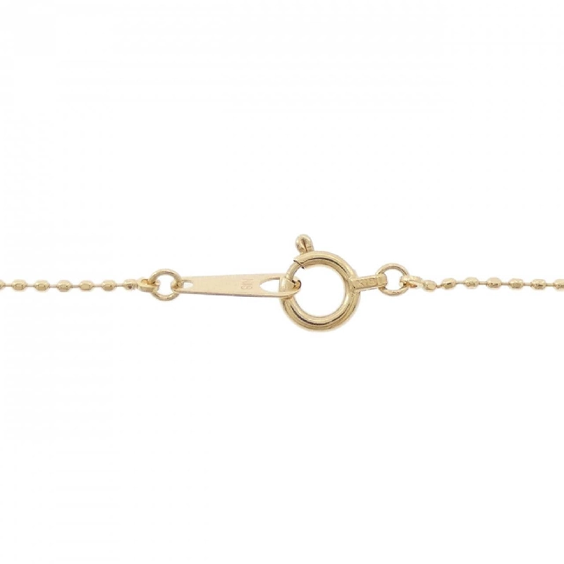 K18YG Hoa Tai Kim Cương Dây Chuyền 0.11CT - Hàng hiệu Chính hãng 866486