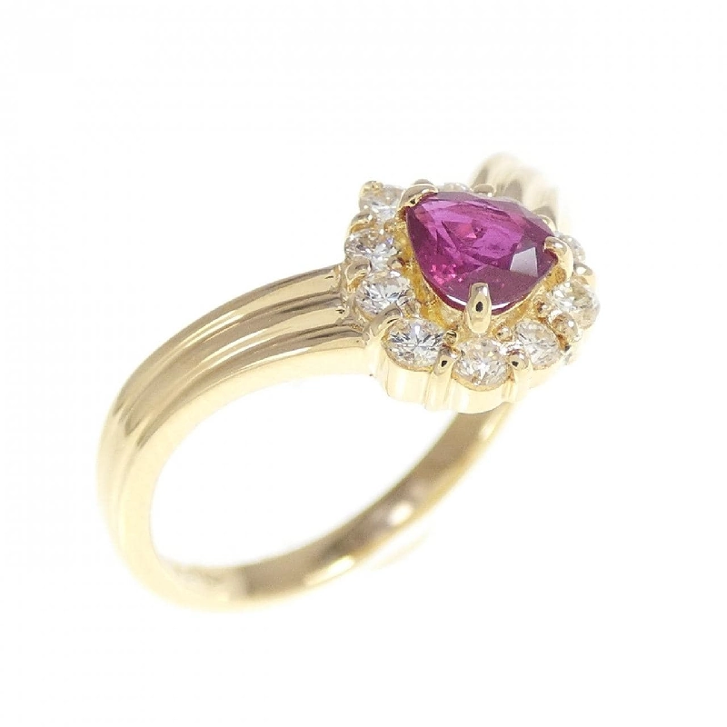 Nhẫn ruby 750YG 668366