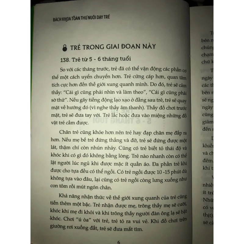 Bách khoa toàn thư nuôi dạy trẻ tập 2 Từ 5 tháng đến 18 tháng tuổi - Matsuda Michio 936680
