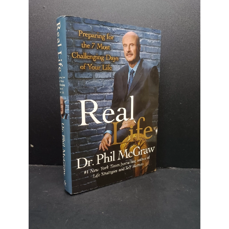 Real life Dr.Phil McGraw mới 90% bìa cứng HCM0806 ngoại văn 159306