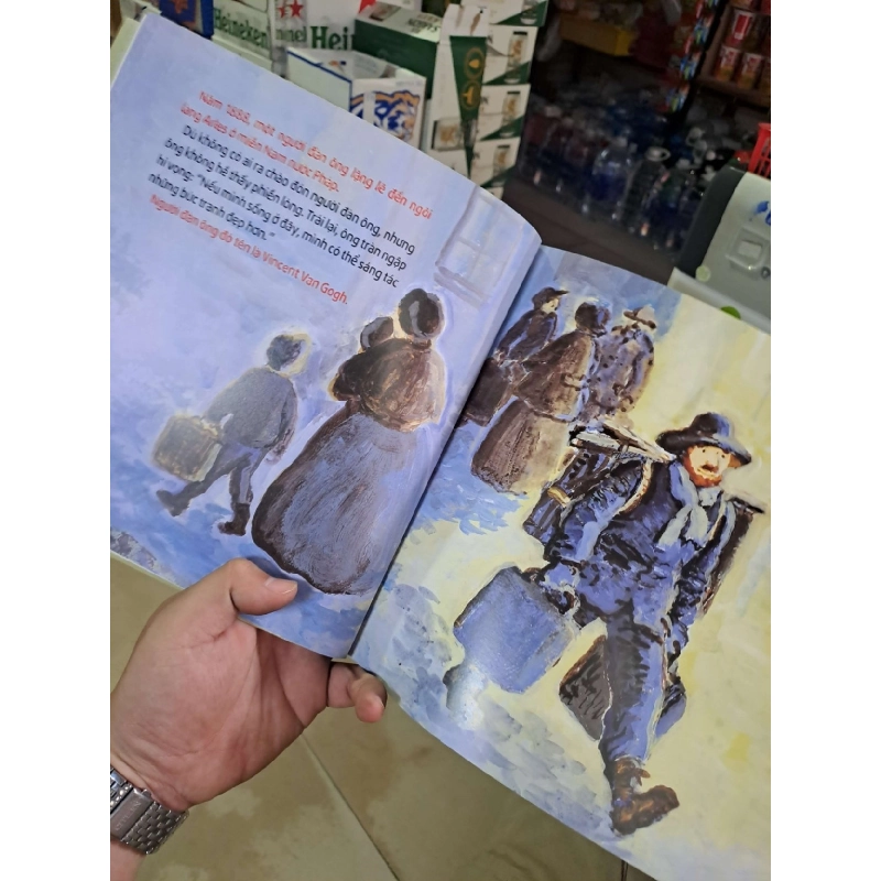 Van Gogh người họa sĩ tài hoa mới 90% sách màu HCM0109 KHOA HỌC ĐỜI SỐNG 919518