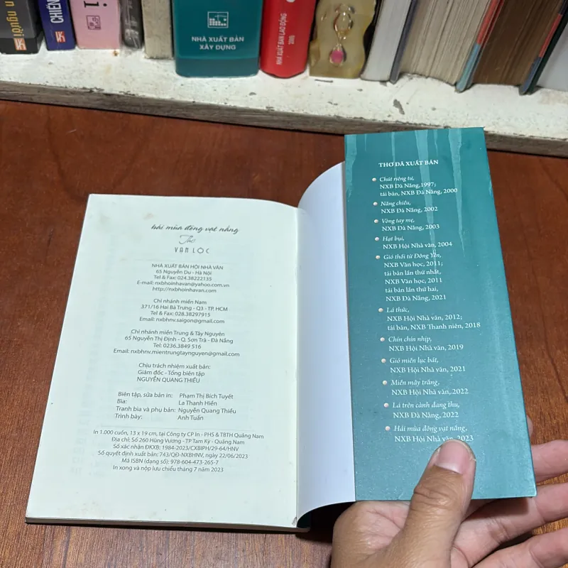 II Thơ: Hái Mùa Đông Vạt Nắng - Vạn Lộc - 2023 791048