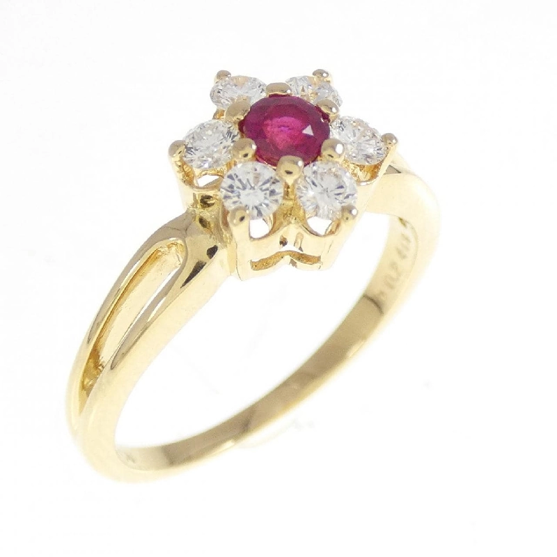 Nhẫn Ruby Mikimoto 0.14CT - Hàng hiệu Chính hãng 839213