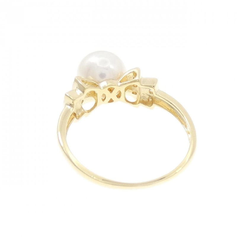 Nhẫn ngọc trai Akoya K18YG 7.6mm - Hàng hiệu Chính hãng 845547