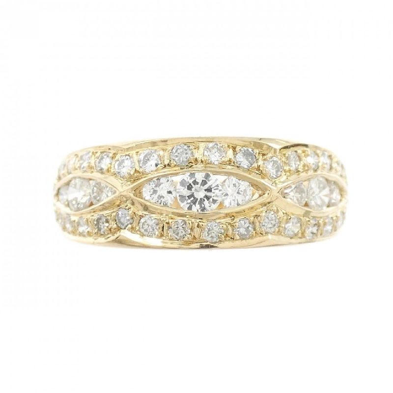 Nhẫn kim cương K18YG 0.327CT - Hàng hiệu Authentic 851640