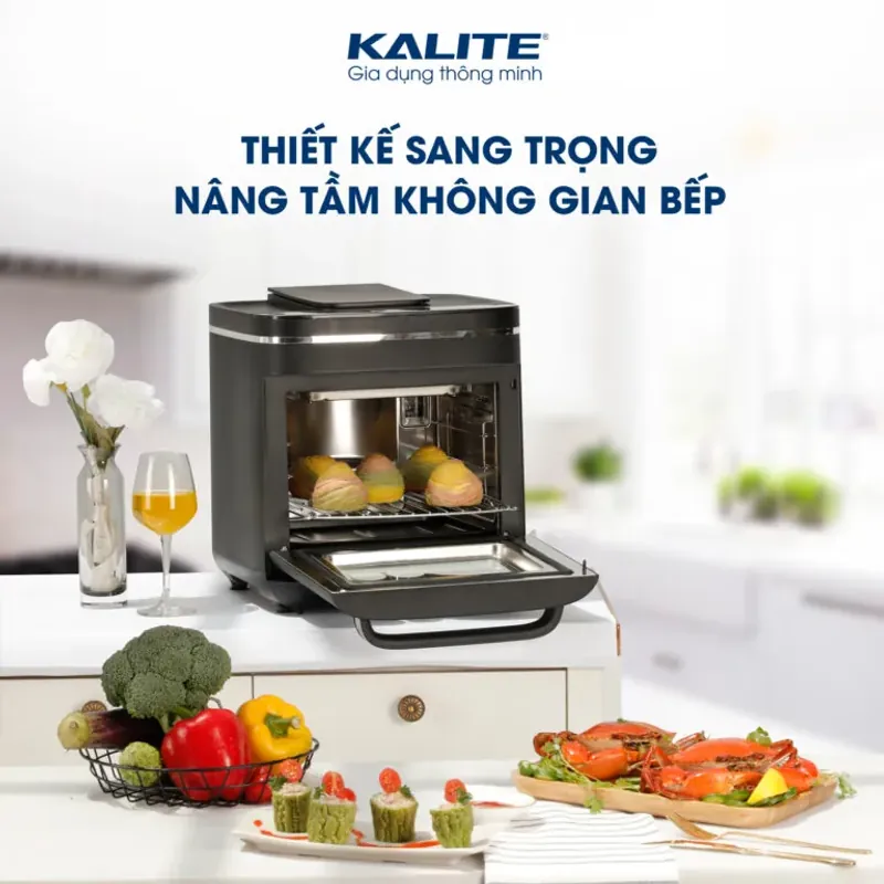 Nồi chiên hơi nước KALITE STEAM X 15L CHÍNH HÃNG MỚI 100% 572276