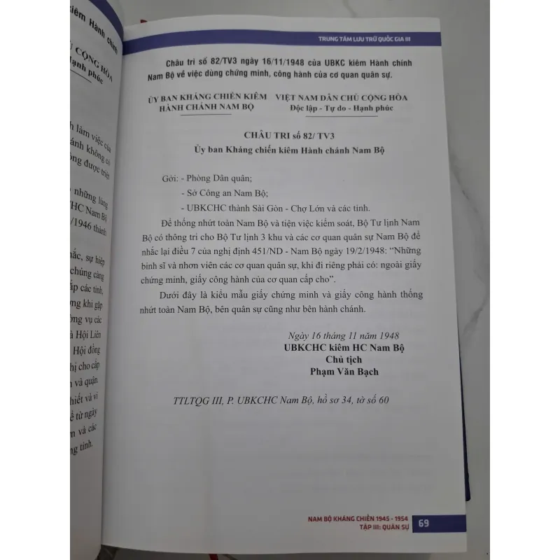 Nam Bộ Kháng Chiến (1945 - 1954) Tập III: Quân sự 931792