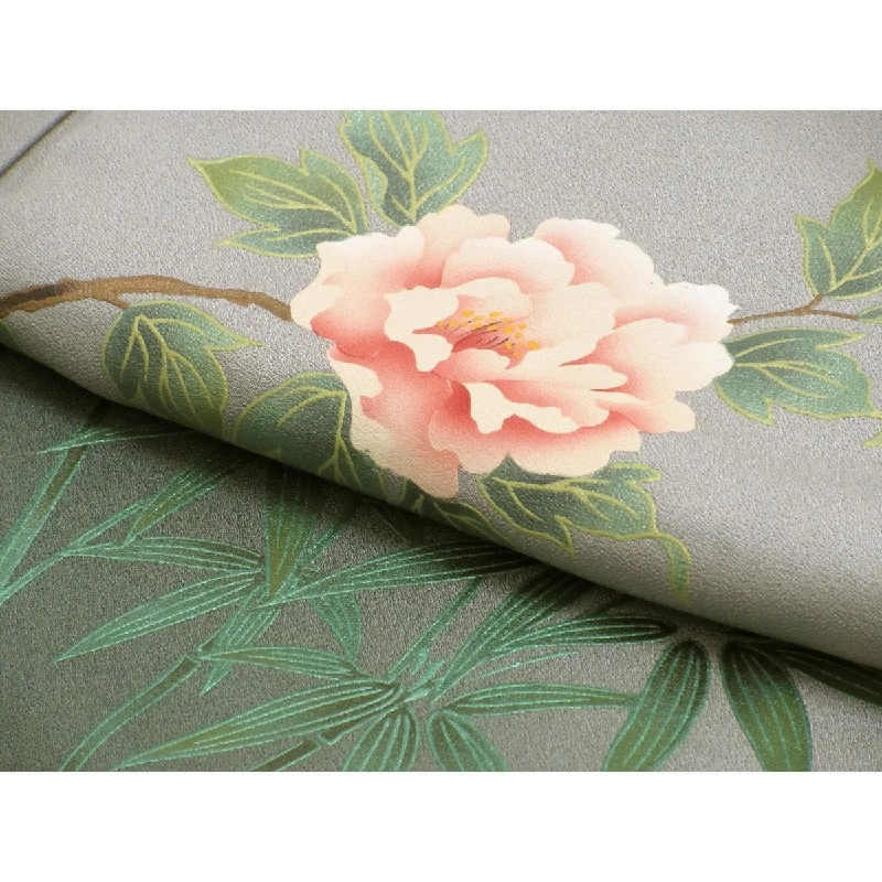 Áo kimono thăm viếng, chế tác vàng Yūzen - Hàng hiệu Authentic 877325