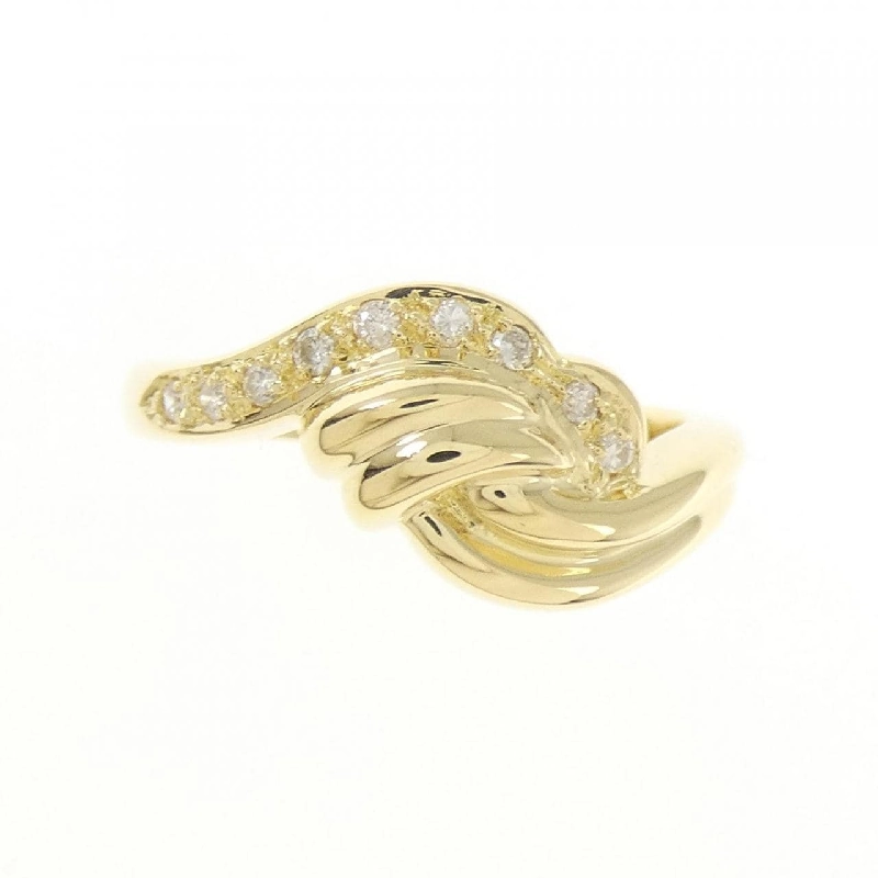 Nhẫn kim cương K18YG 0.09CT - Hàng hiệu Chính hãng 854822