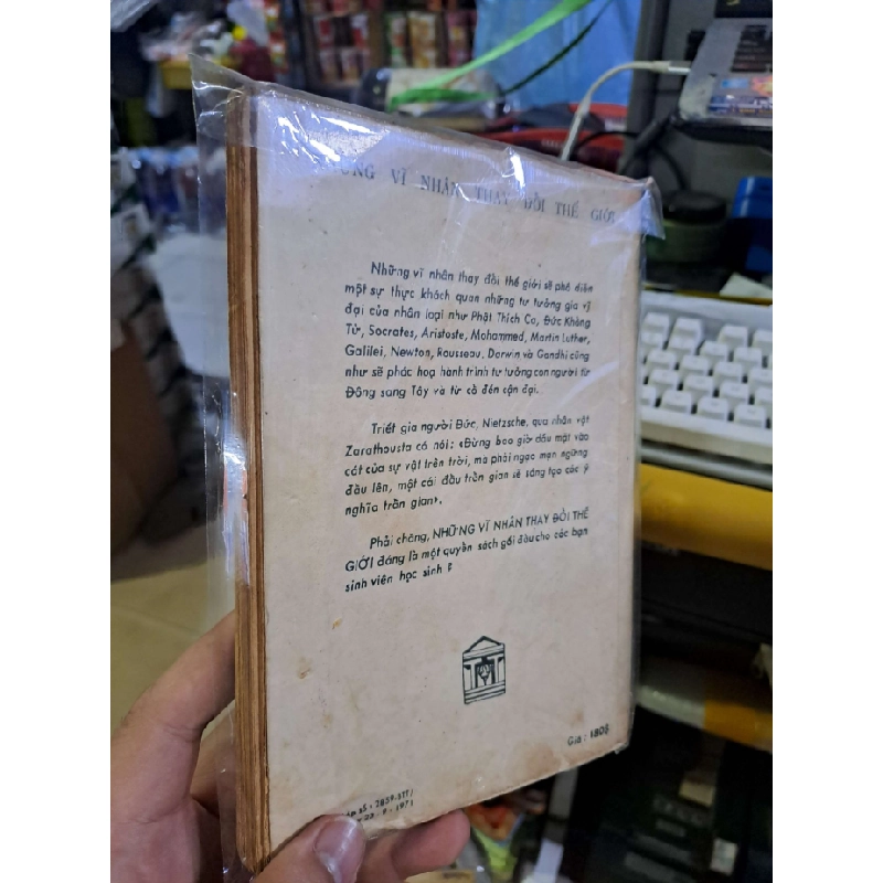 Những vĩ nhân thay đổi thế giới 1971 Đỗ Châu Huyền mới 70% ố vàng HCM0109 DANH NHÂN 547337