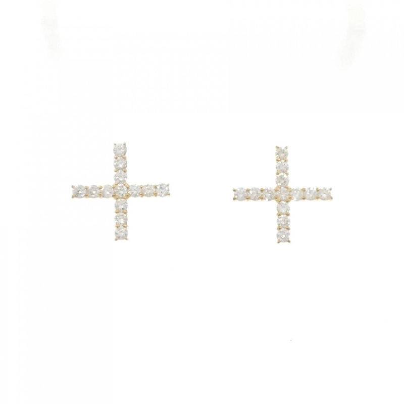 K18YG Bông tai kim cương 0.60CT - Hàng hiệu Chính hãng 870347