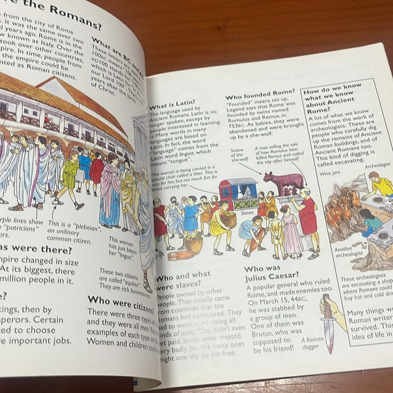 PICTURE BOOK Who were the Romans? 534163