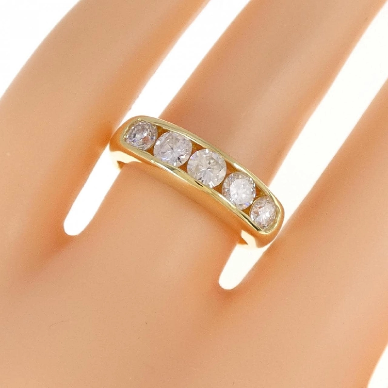 Nhẫn kim cương K18YG 1.05CT 672549
