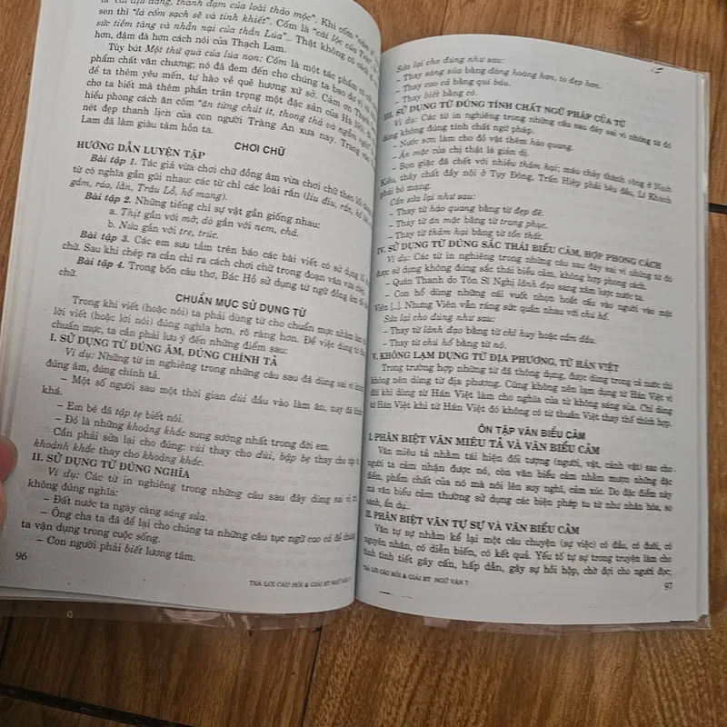 Trả lời câu hỏi & giải bài tập ngữ văn 7
20k 730018