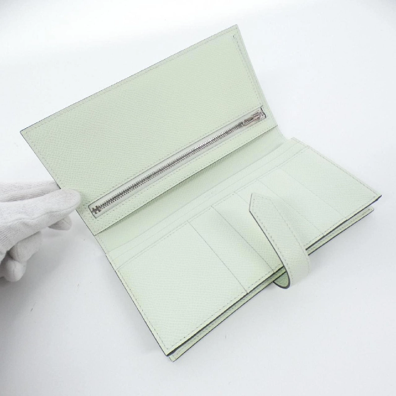 【Sản phẩm chưa sử dụng】Ví Hermès Béarn Soufflé 039785CK 622951