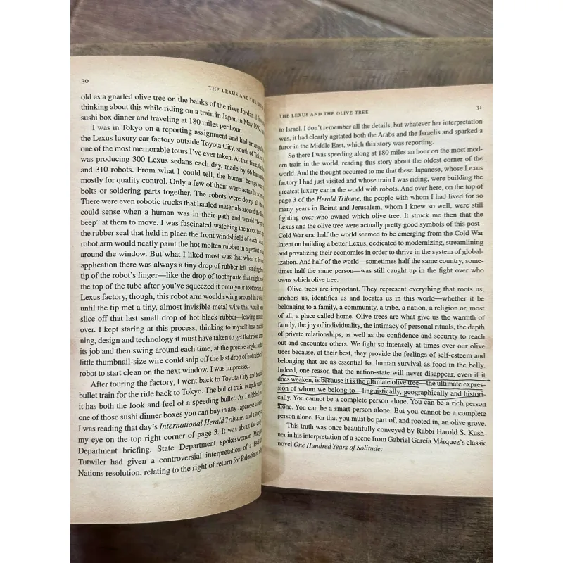 The Lexus & The Olive Tree - Thomas Friedman 728432