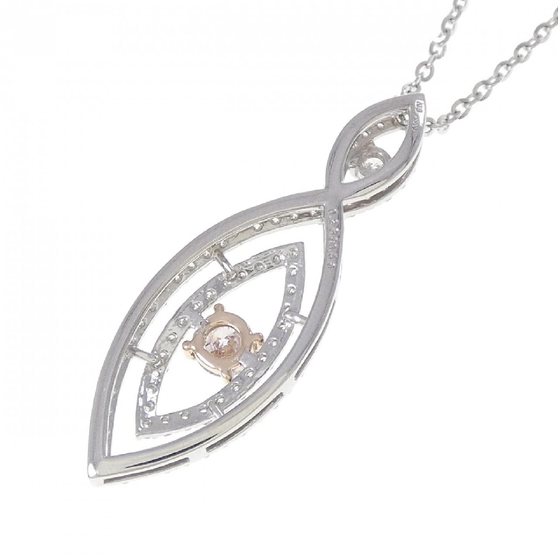 Dây chuyền kim cương PT900/K18PG 0.239CT VLPP I1 - Hàng hiệu Chính hãng 874253