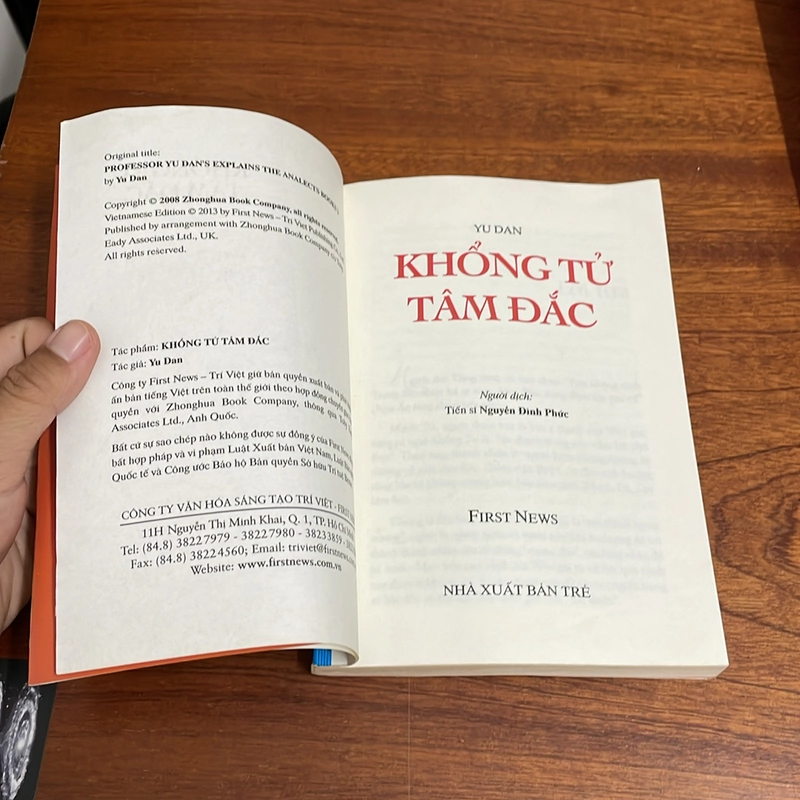 II Sách Kỹ Năng: Khổng Tử Tâm Đắc - Yu Dan - 2015 506492