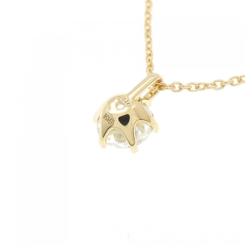 Dây chuyền kim cương K18YG 0.310CT F SI1 VG - Hàng hiệu Chính hãng 875291