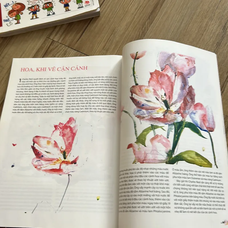 2q - Bí quyết vẽ màu nước vs Ký hoạ nhân vật 640069