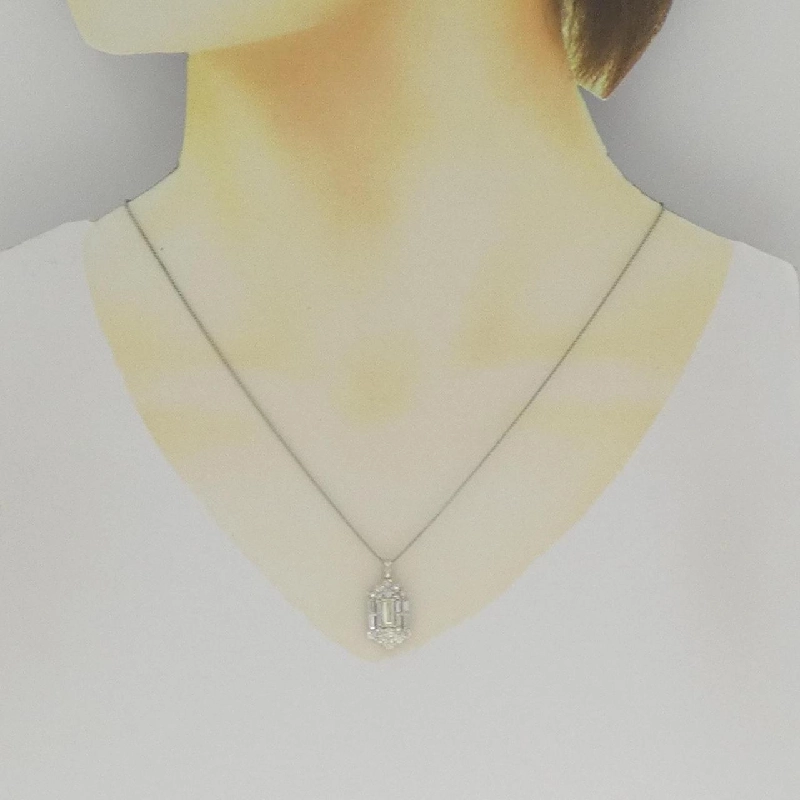 Dây chuyền kim cương PT900/PT850 0.30CT - Hàng hiệu Chính hãng 860990