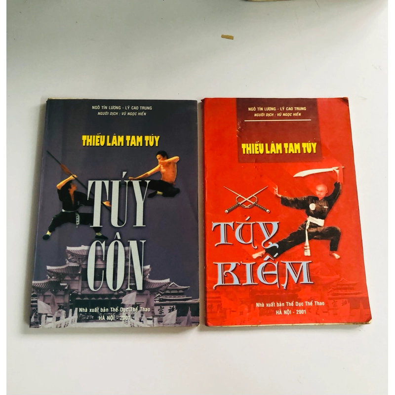 📚 2 CUỐN THIẾU LÂM TÂM TUÝ: TUÝ CÔN & TUÝ KIẾM 542316