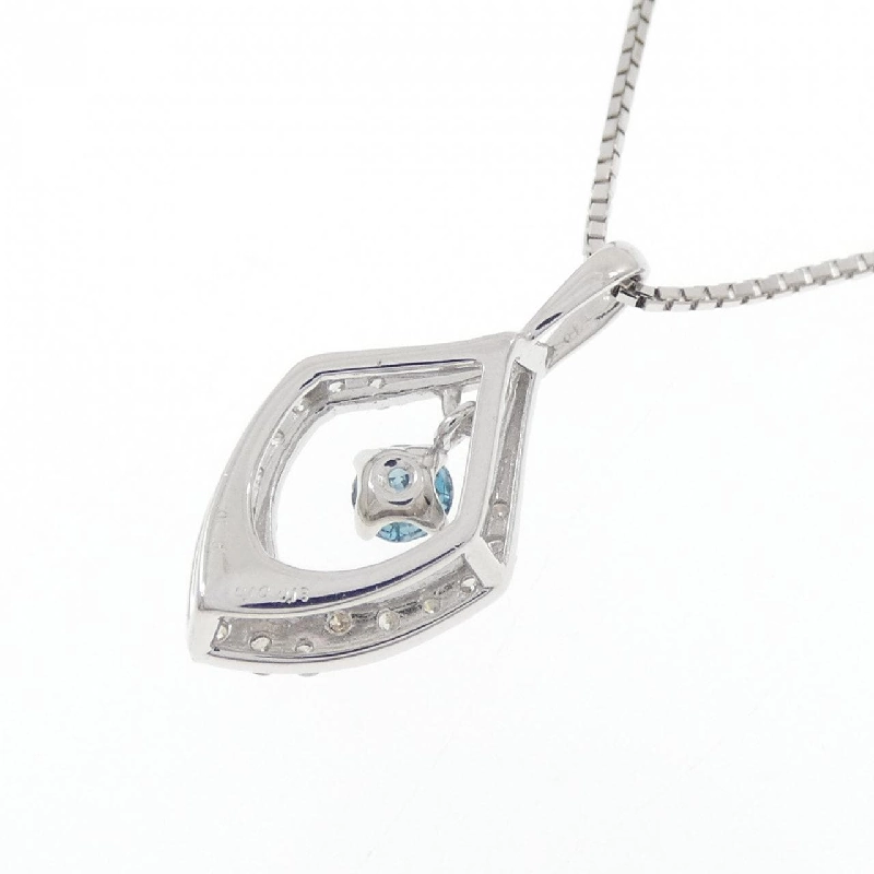 K18WG Dây chuyền kim cương 0.10CT - Hàng hiệu Chính hãng 865486