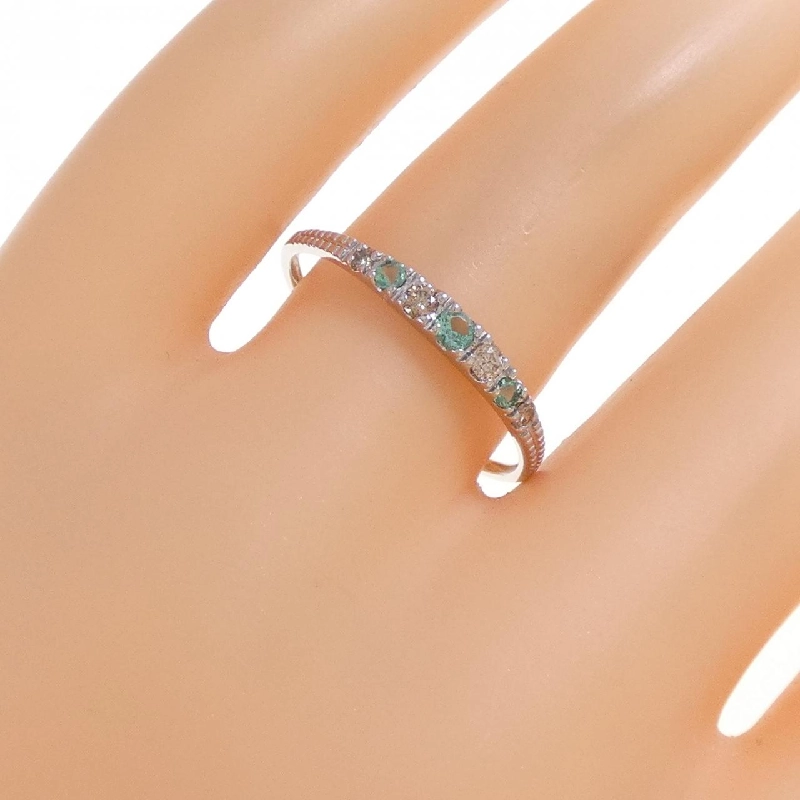 Nhẫn Emerald PT950 0.10CT 666503