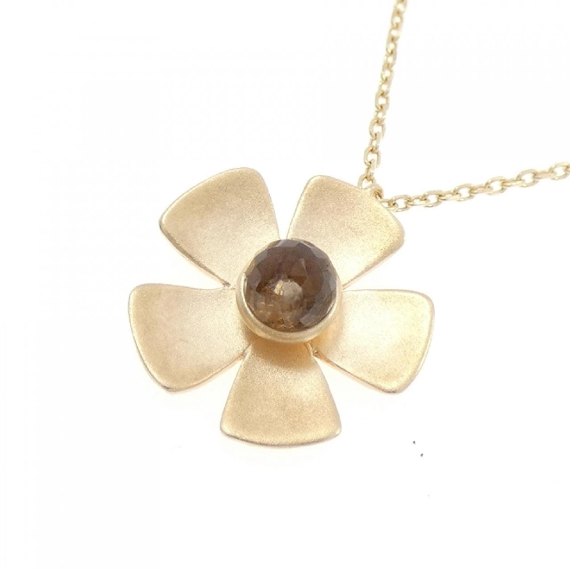 K10YG Hoa Khói Quarz Dây Chuyền - Hàng hiệu Chính hãng 861019