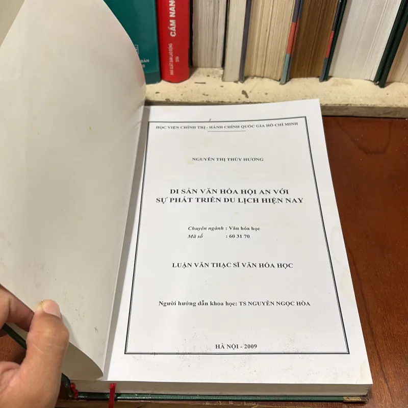 II Di Sản Văn Hoá Hội An Với Sự Phát Triển Du Lịch Hiện Nay - Nguyễn Thị Thuỳ Hương - 2009 777807