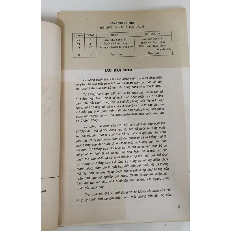 HỒ QUÝ LY - NHÀ CẢI CÁCH (Tác giả: Võ Xuân Đàn) 747563