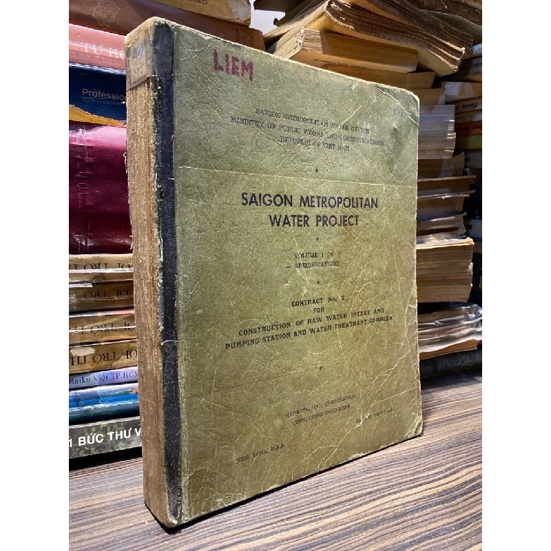 Saigon Metropolitan Water Project: Volume I of V Specifications 1011455