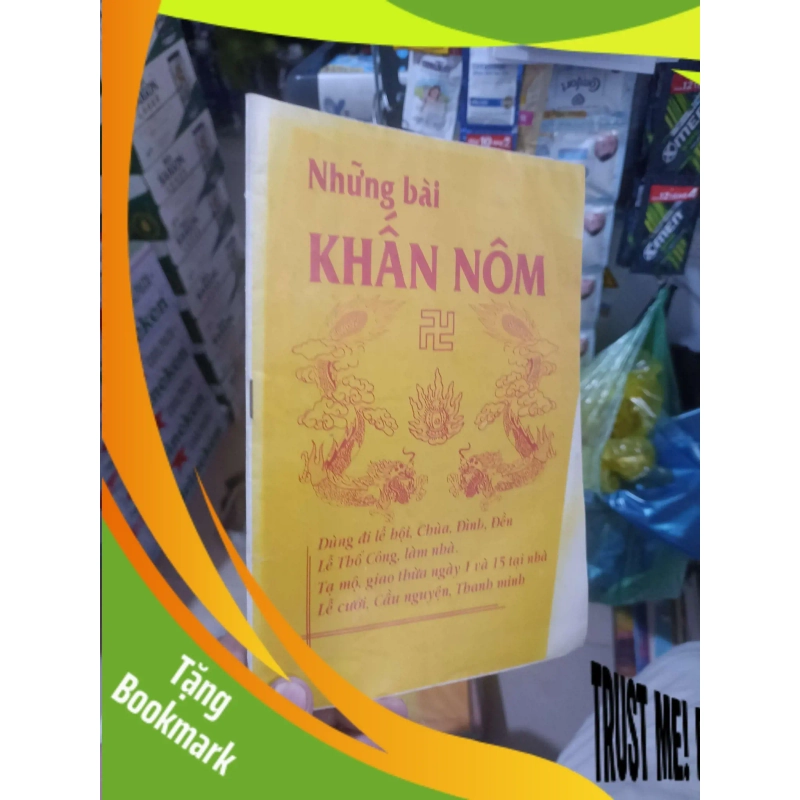 (TẶNG BOOKMARK) Những bài khấn nôm mới 80% Sách tôn giáo - tâm linh RBK2702 949534