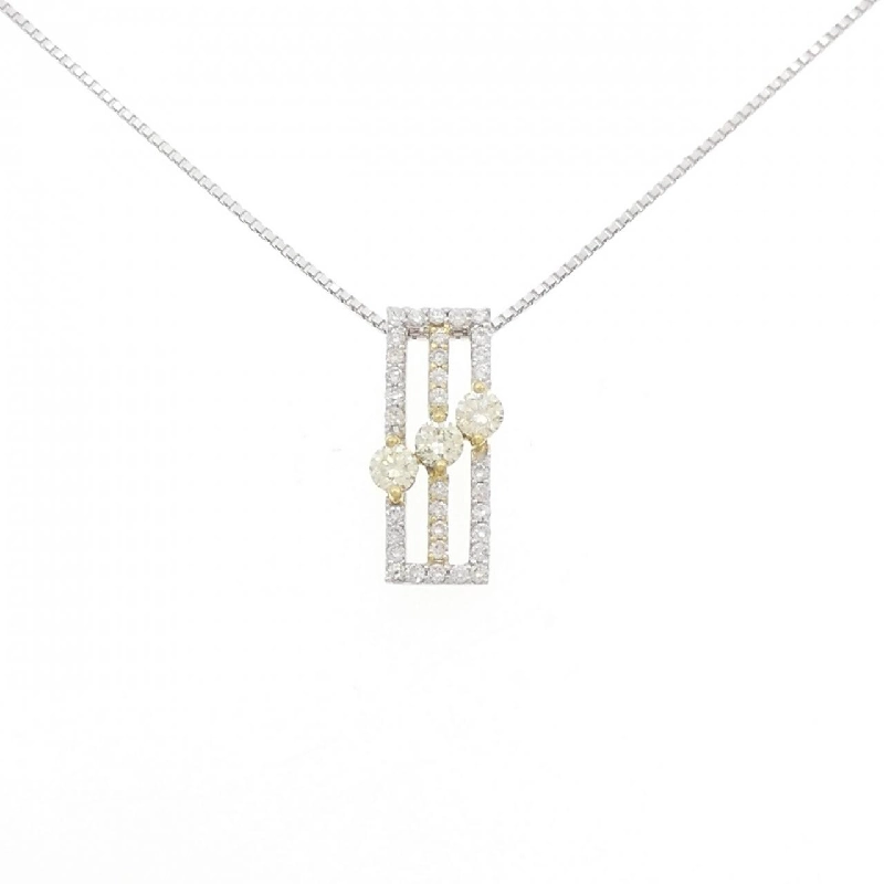 K18YG/K18WG Dây chuyền kim cương 1.00CT - Hàng hiệu Chính hãng 858711