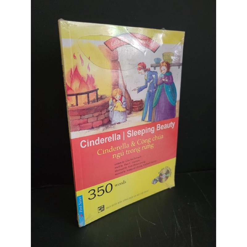 Cinderella Sleeping Beauty - Cinderella và công chúa ngủ trong rừng (kèm CD) mới 95% bẩn nhẹ, còn seal HCM3004 HỌC NGOẠI NGỮ 918799