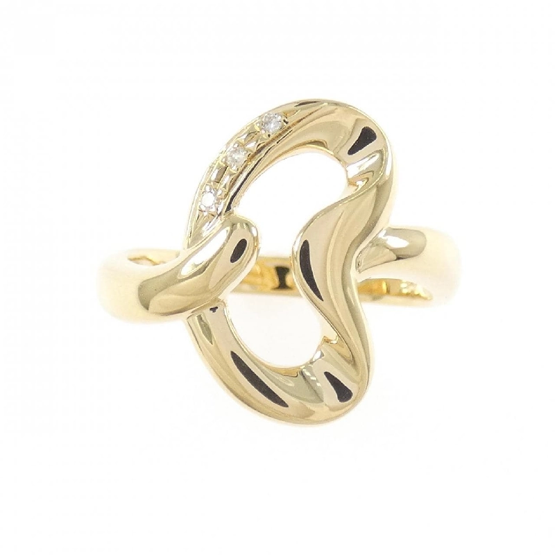 Nhẫn kim cương K18YG 0.02CT - Hàng hiệu chính hãng 849091