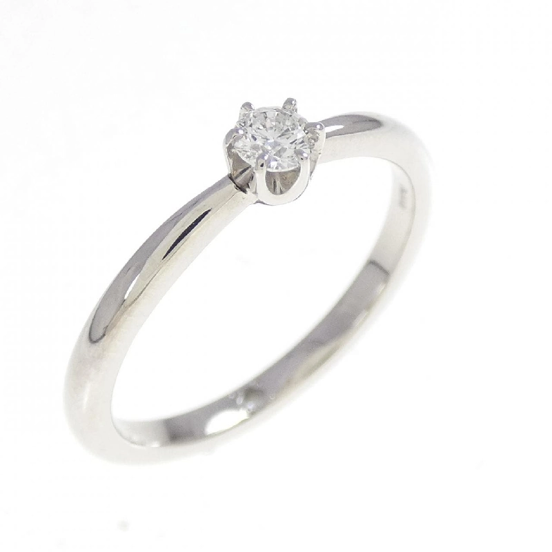 Nhẫn kim cương Solitaire PT900 0.108CT - Hàng hiệu Authentic 848384