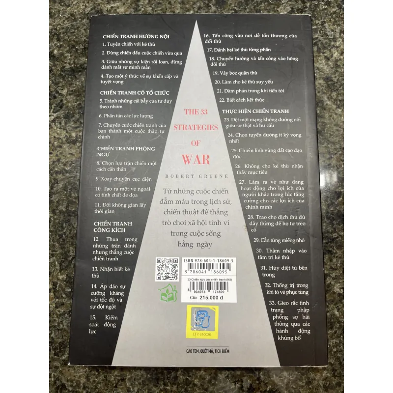 33 chiến lược của chiến tranh Robert Green 1002999
