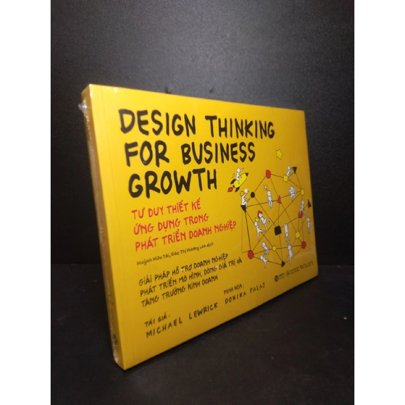 Tư duy thiết kế ứng dụng trong phát triển doanh nghiệp Michael Lewrick mới 100% nguyên seal HCM1810 912495