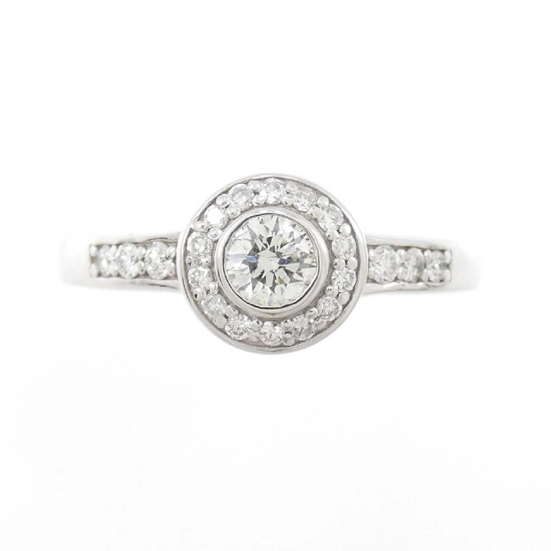 Nhẫn kim cương K18WG 0.34CT 671310