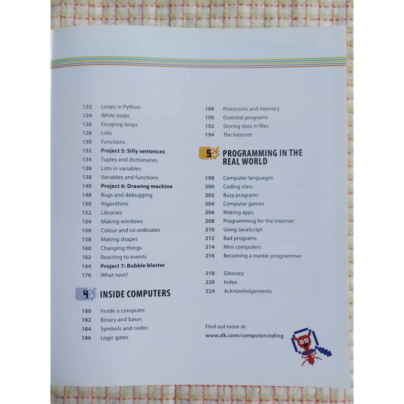 COMPUTER CODING FOR KIDS – CAROL VORDERMAN - Sách DK, mới 99% 782513