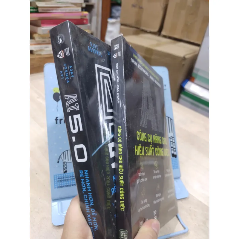 Sách: Combo 2 sách về AI  - Sách nguyên seal 799654