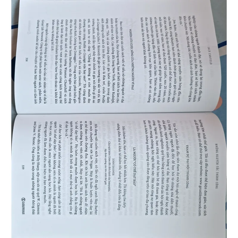 Những nguyên tắc thành công - Jack Canfield  - like new 593757
