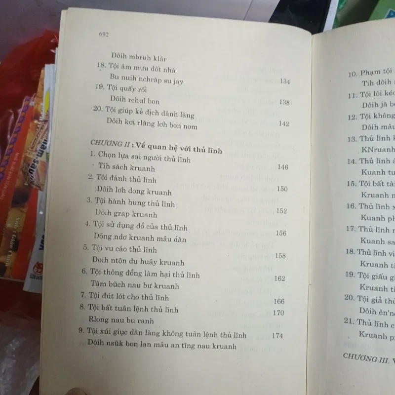 Combo 2c Luật Tục M' Nông và Luật Tục Jrai 1031615