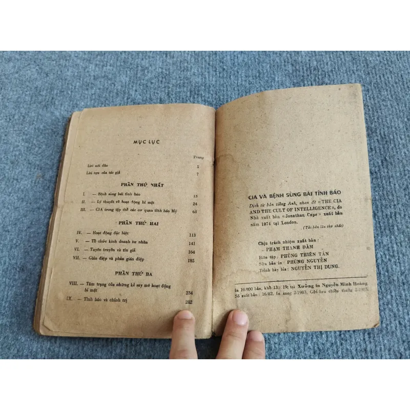 CIA VÀ BỆNH SÙNG BÁI TÌNH BÁO 568107