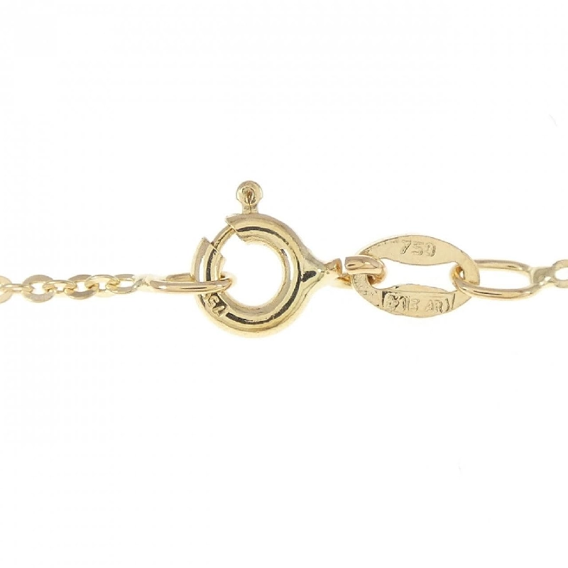 Dây chuyền ruby hình trái tim 18KTYG/750YG - Hàng hiệu Authentic 861309