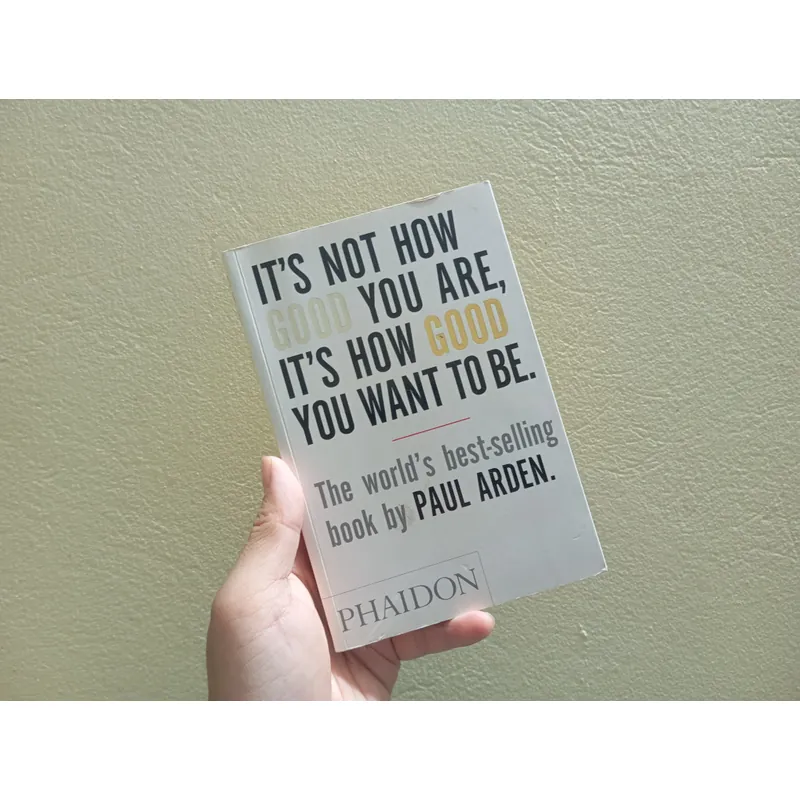 It's not how good you are, its how good you want to be, sách tiếng Anh english book  736008