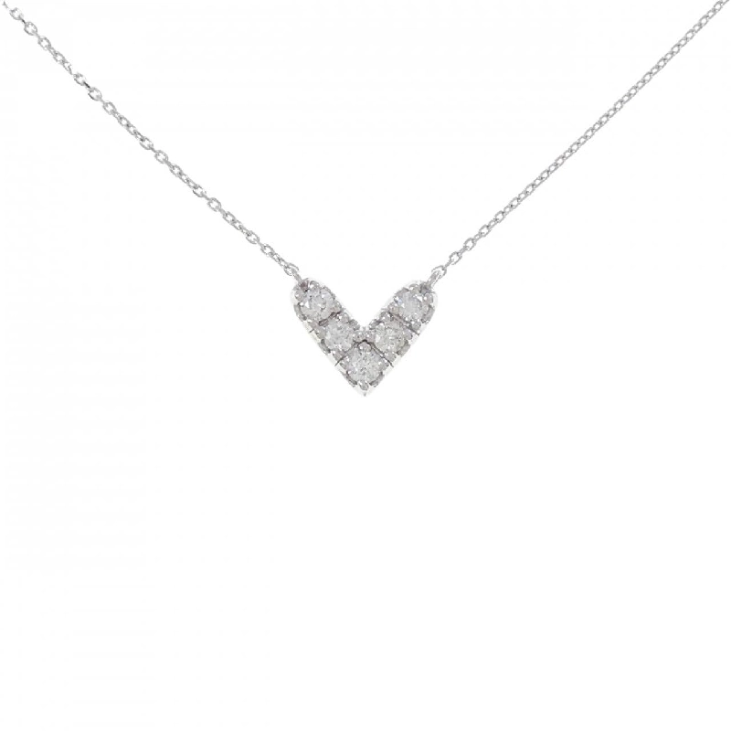 K18WG Dây chuyền kim cương 0.20CT - Hàng hiệu Chính hãng 863731