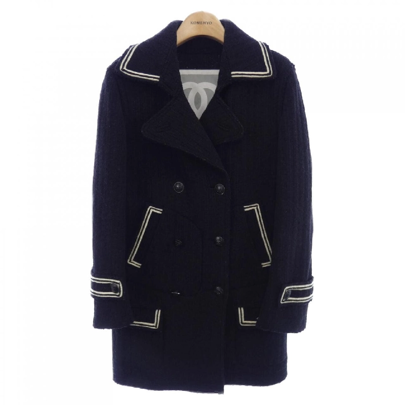 【Mã giảm giá】Chanel CHANEL Áo khoác peacoat 636794
