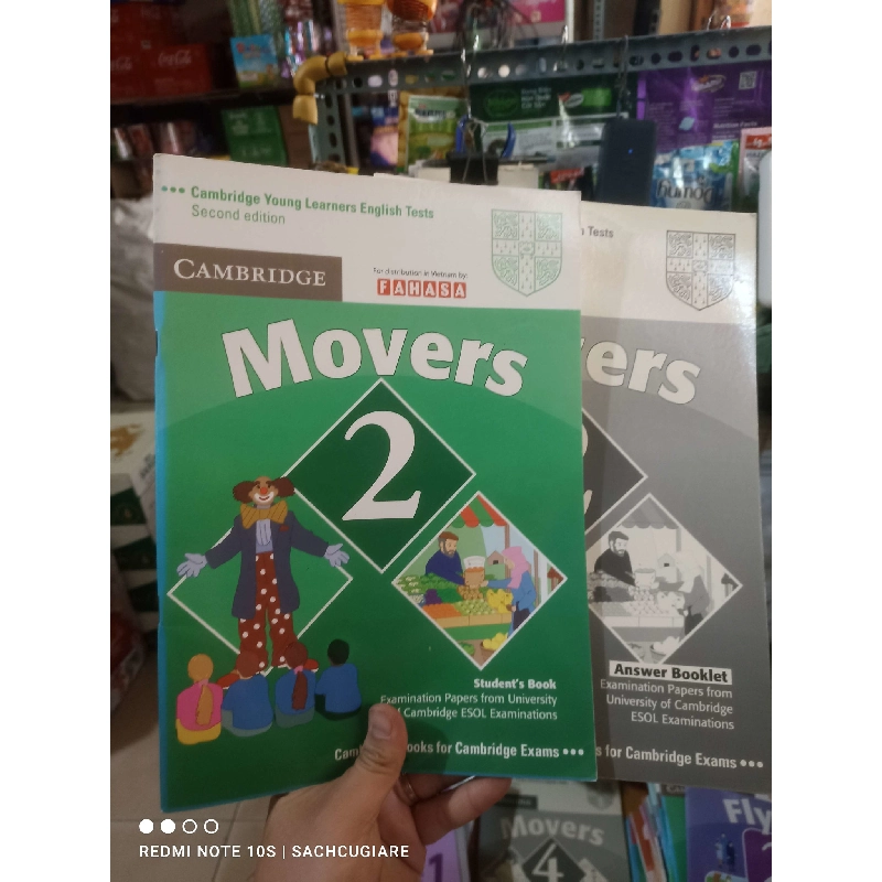 Movers 2 Student's book + Answer Viết chì mới 80% Sách tự học tiếng Anh HCM2702 Rebooks.vn 948139